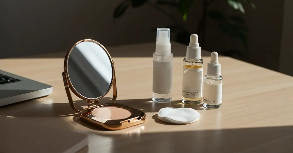 Quick Lunchtime Routine Revives Office Dull Complexion